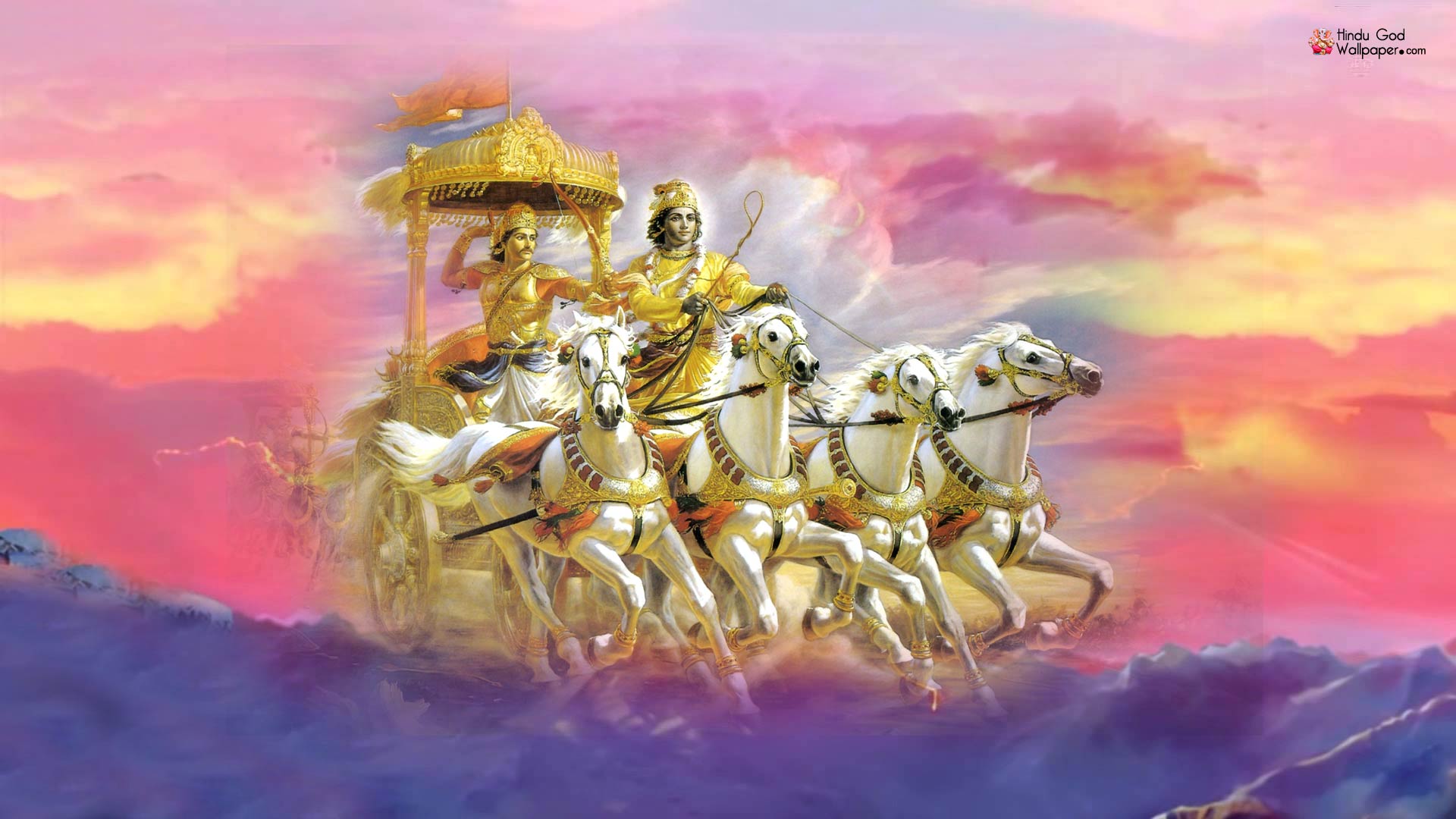 Shri Krishna Mahabharat Wallpapers Images Free Download