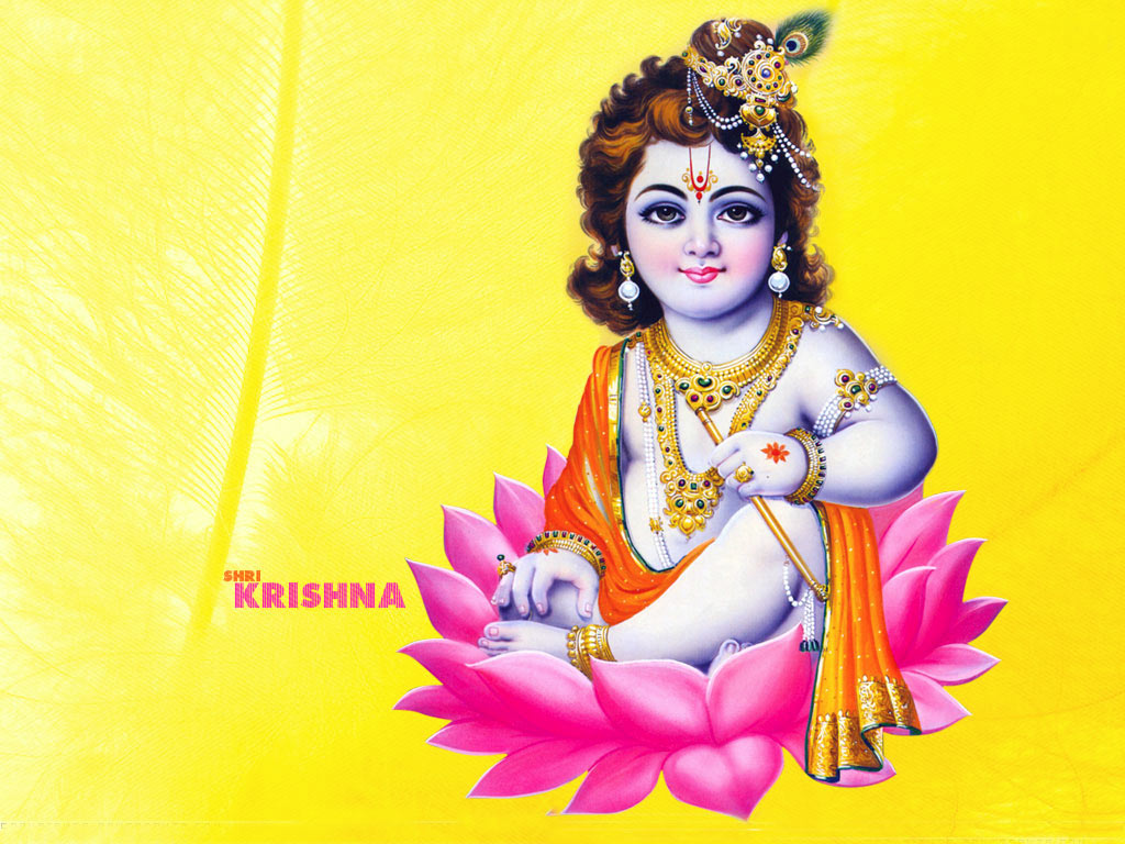 Lord Krishna Childhood HD Wallpapers Free Download