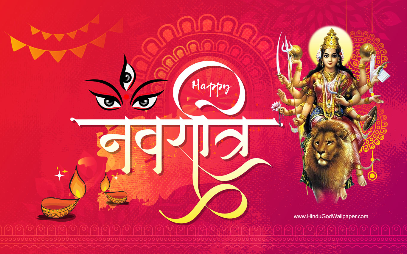Happy Navratri 2023 Wallpapers HD Images Photos Wishes Quotes Download