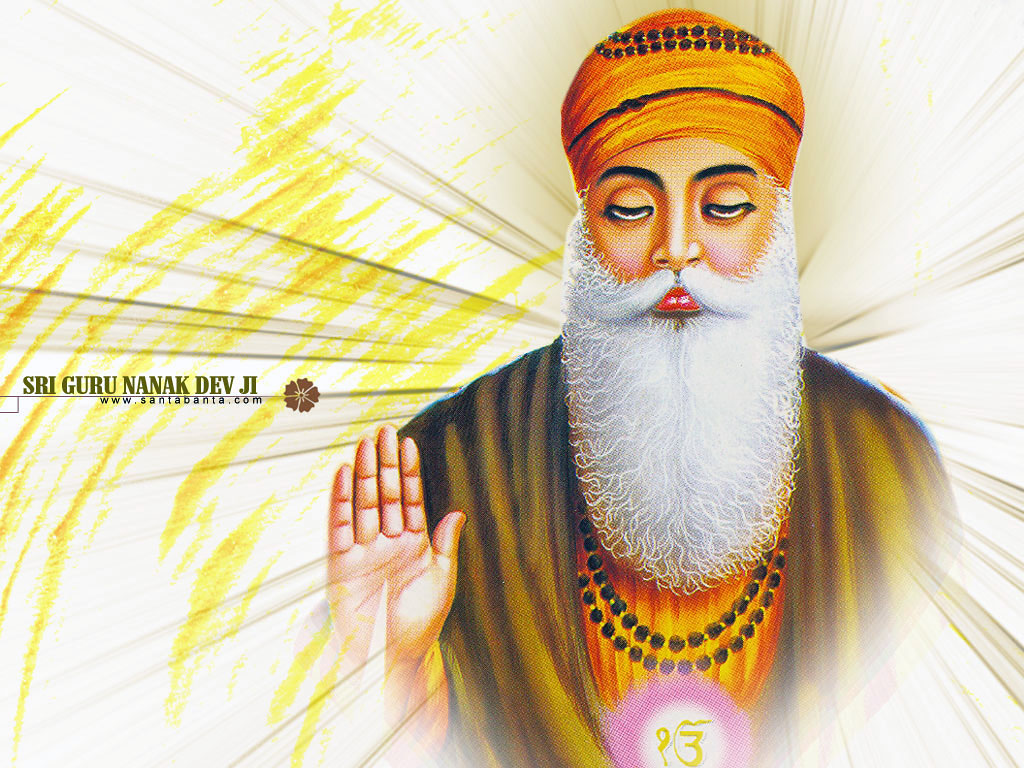 Shri Guru Nanak Dev Ji HD Wallpaper Download