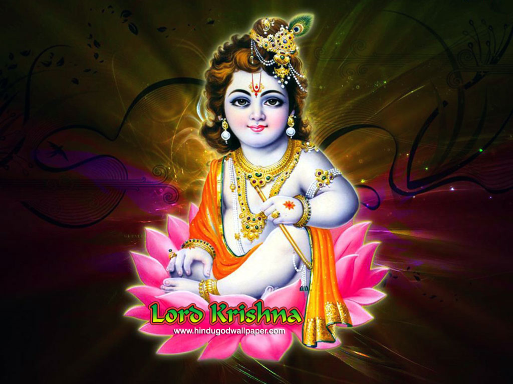 God Cute Krishna Wallpaper for Desktop & Facebook